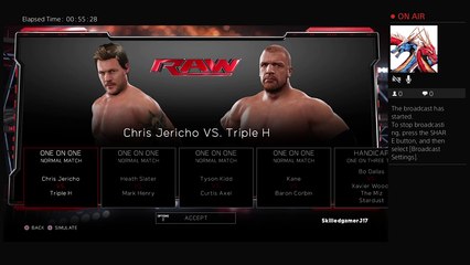 WWE 2K17 6-12-17 going for WWE Championship