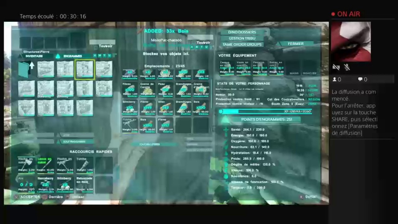 Diffusion PS4 en direct de MoJoPac-chatodo