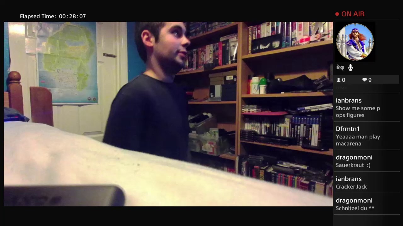 Cha821rlie's Live PS4 Broadcast