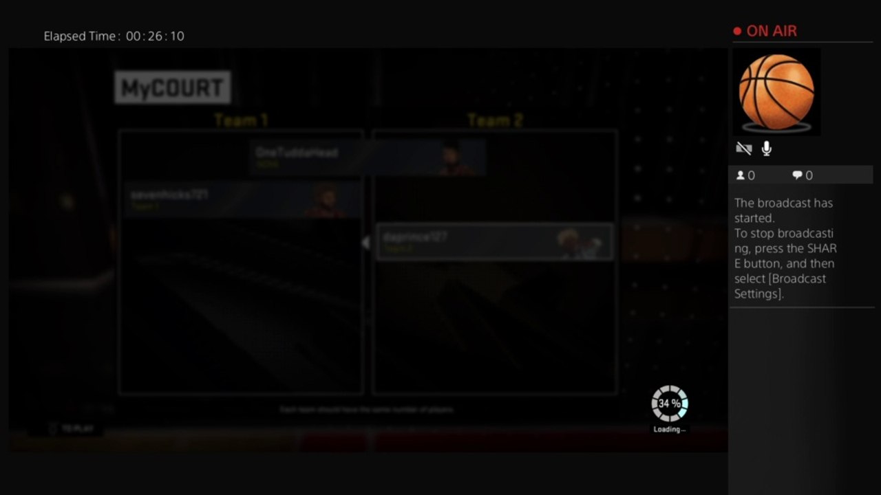 OneTuddaHead's Live PS4 Broadcast