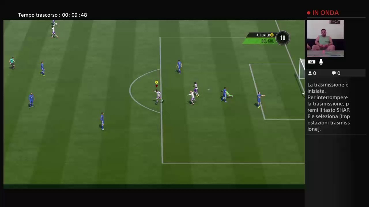 Trasmissione PS4 live di riky2007