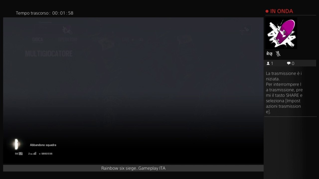 Trasmissione PS4 live di ANDRYSSL_01
