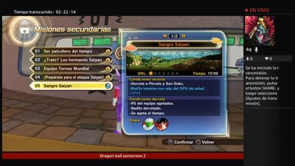 Dragon ball xenovrese 2 capítulo 2 Raza de Freezer Creación nombre Freezing
