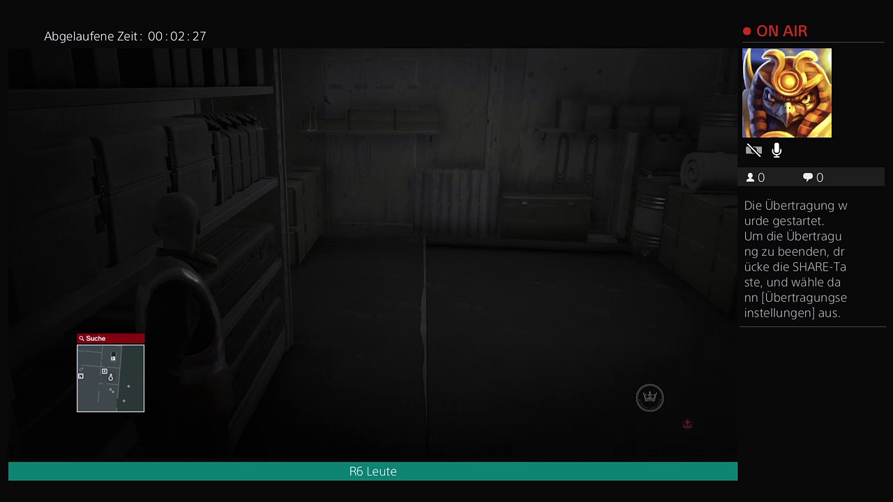 PS4-Live-Übertragung