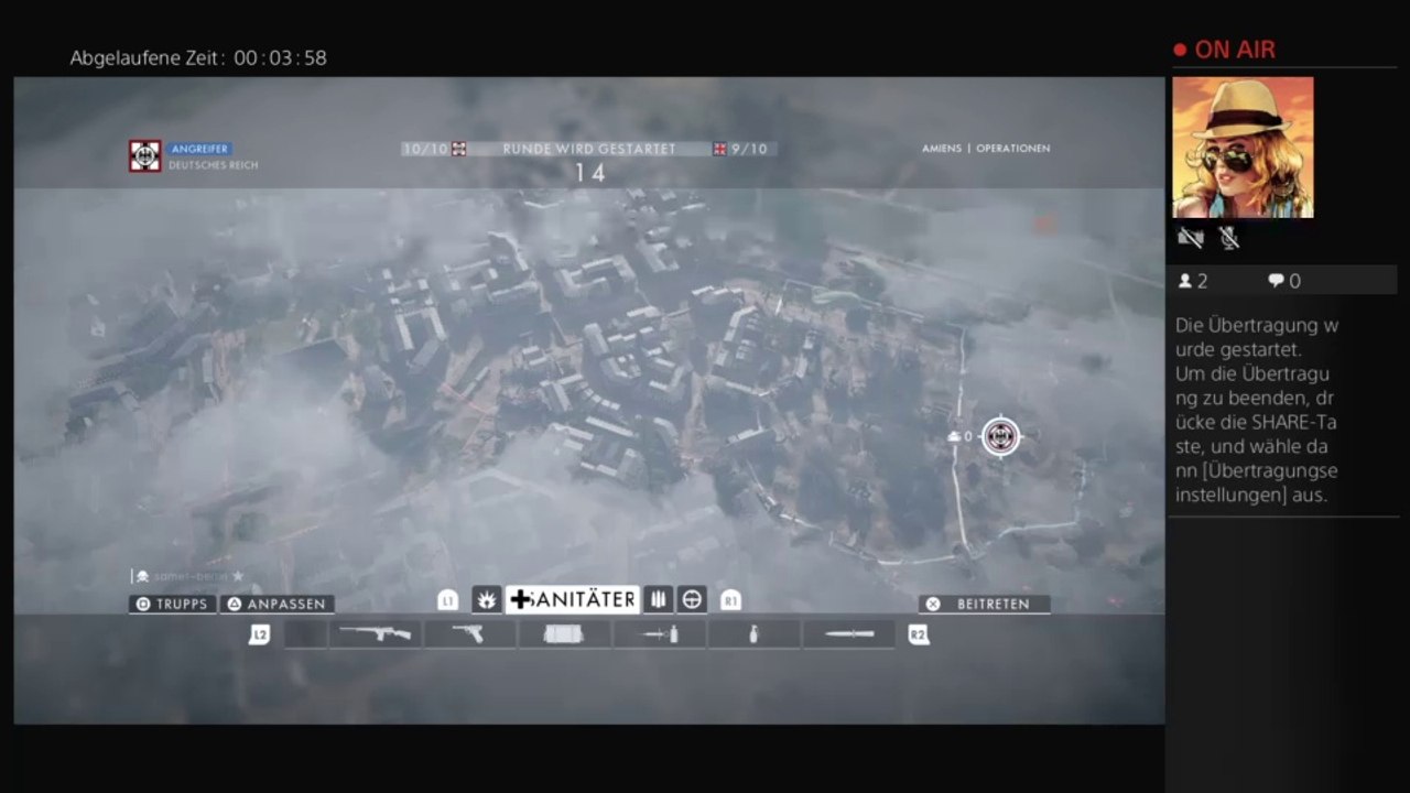 PS4-Live-Übertragung von samet-berlin