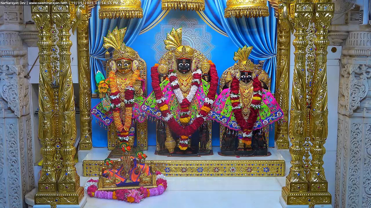 Bhuj Mandir NarNarayan Dev Live Darshan