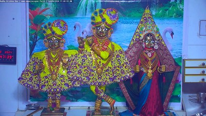 Bhuj Mandir Radha Krishna Dev Live Darshan