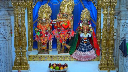 Bhuj Mandir Radha Krishna Dev Live Darshan