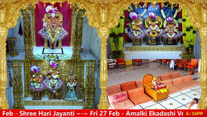 Live Darshan from Shree Swaminarayan Temple - Bhuj