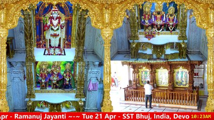 Live Darshan from Shree Swaminarayan Temple - Bhuj