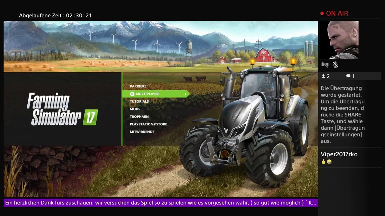 beim Bauern aushelfen