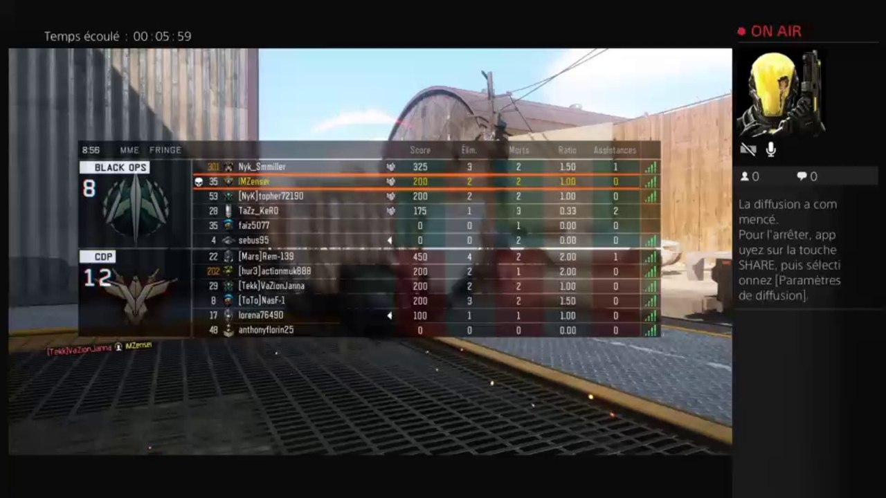Live detente BO3