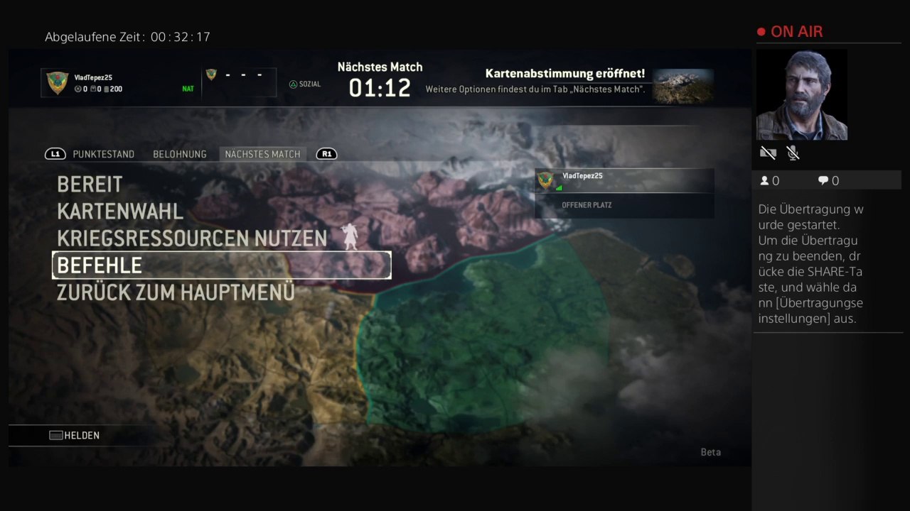 Ps4-live-Übertragung von vladtepez25