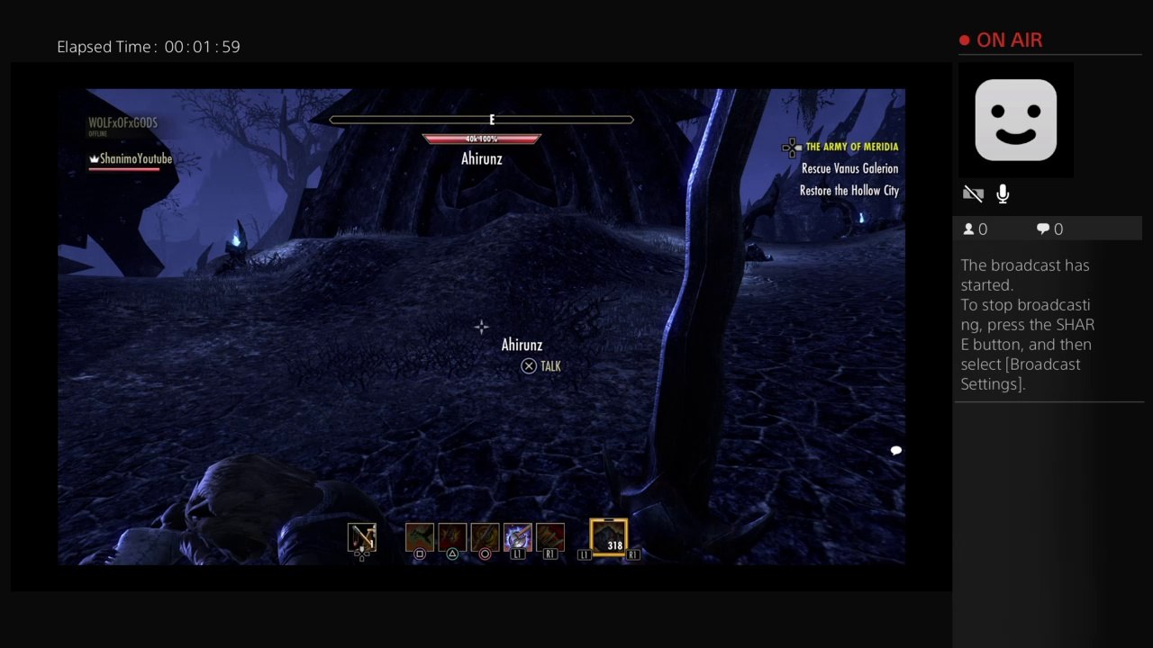 ShanimoYoutube's Live Broadcast