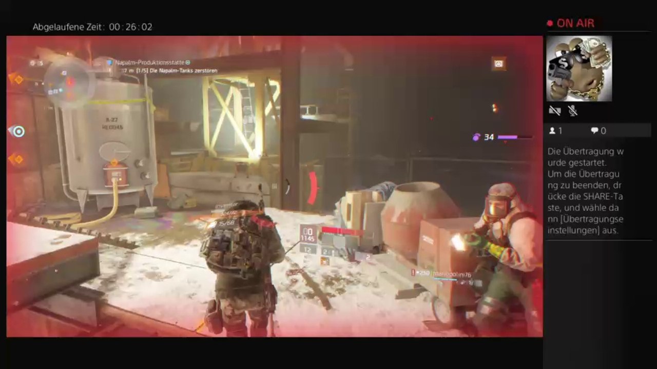 PS4-Live-Übertragung von SV-Austria-SBG