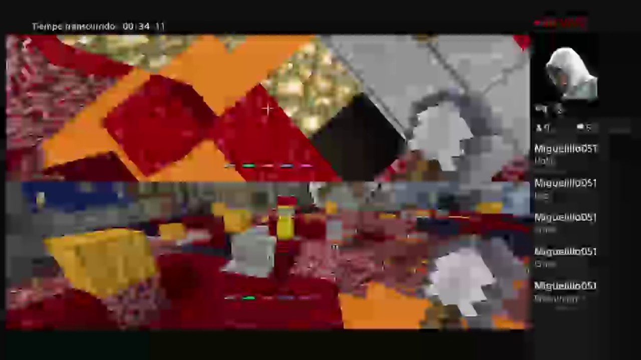 Minecraft ps4 España PVP skywars