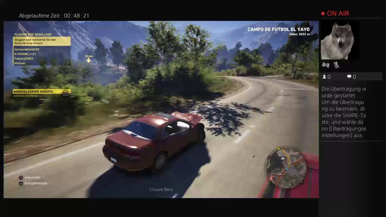 Ps4-live-Übertragung von germaniasoldat25