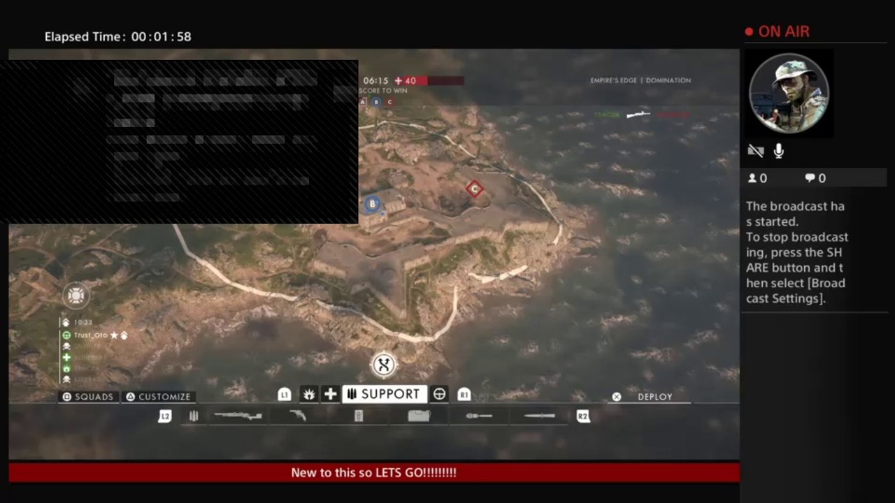 killz940's Live PS4 LETS GO !!!