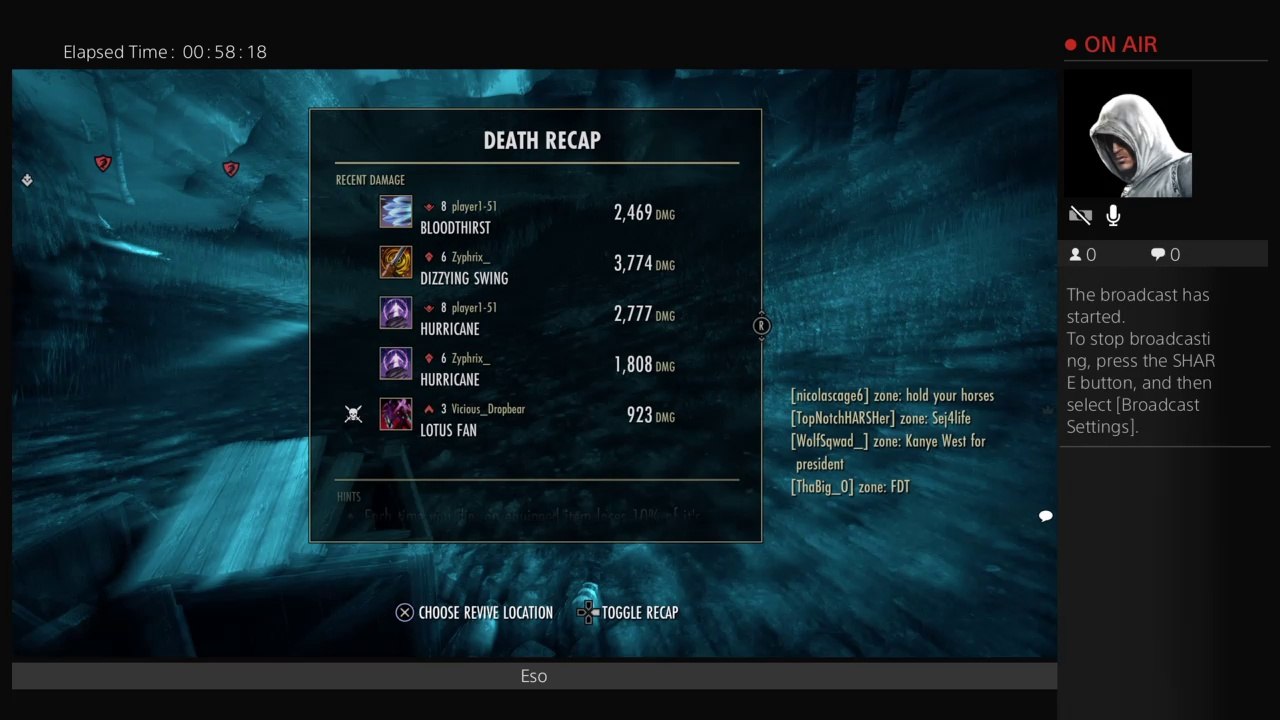 BlackIce671's Live PS4 Broadcast