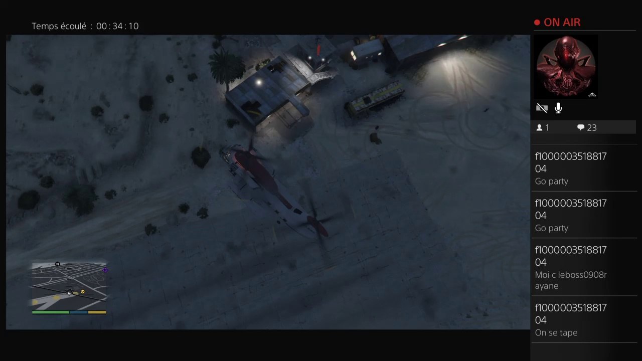 Gta5 Ps4 [FR] mode histoire on fout la merde