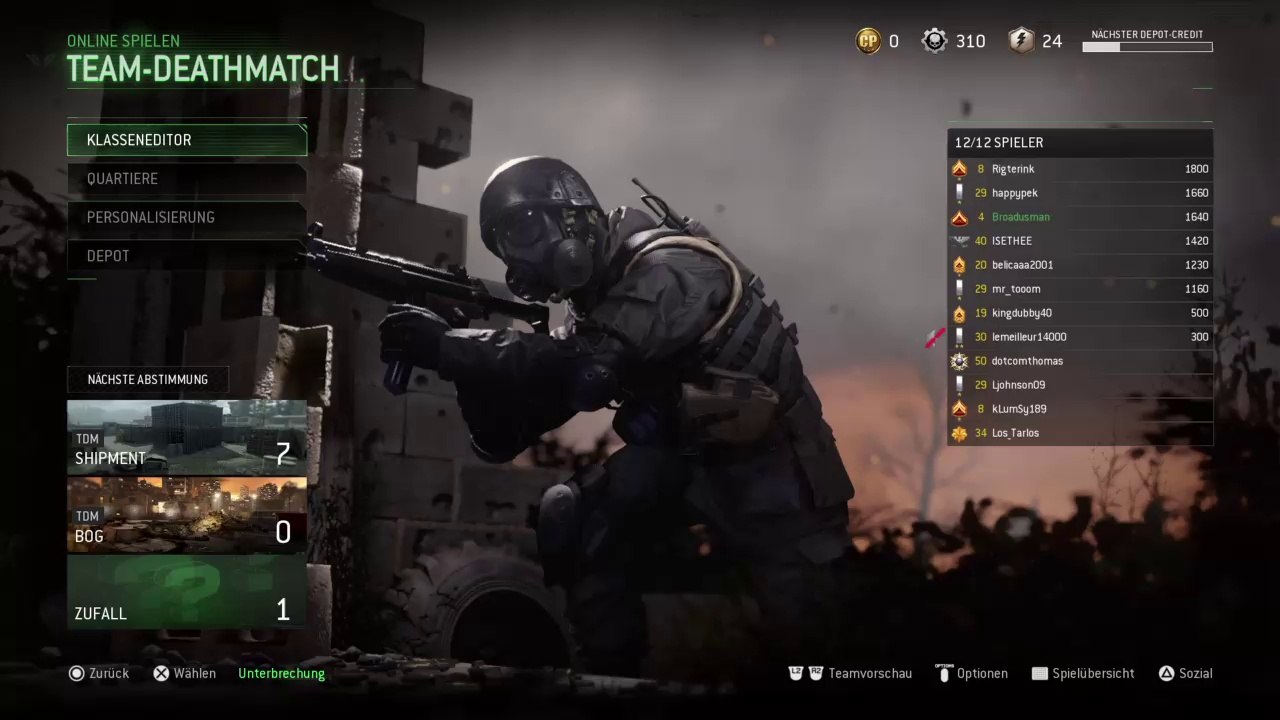 COD WWII Kampagne Deutsch