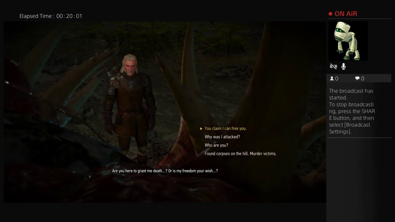 GeffJoldblum's Live PS4 Witcher 3