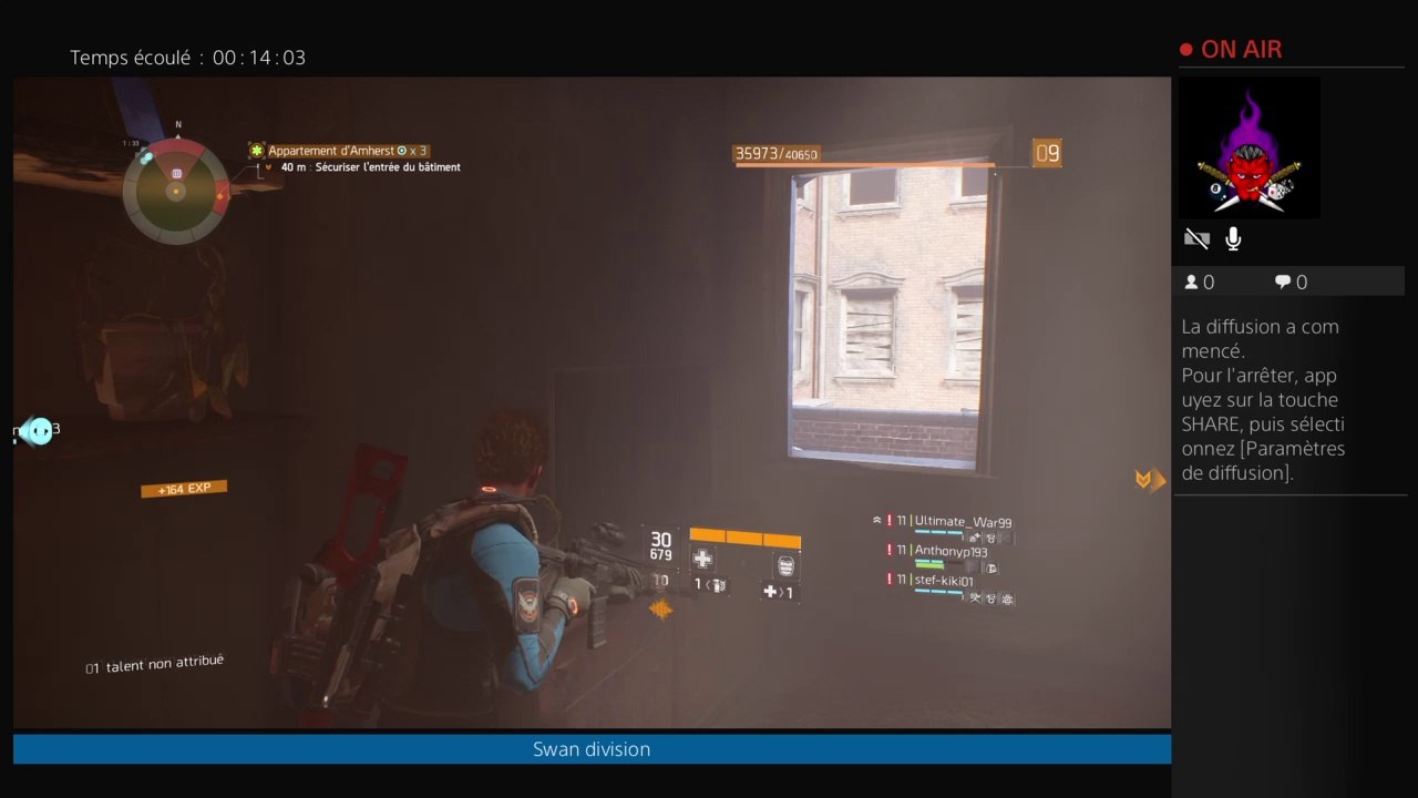 Diffusion PS4 en direct de swanmathias