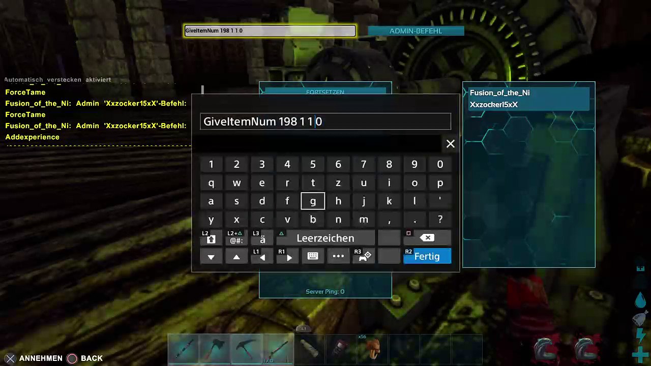 Ps4-live-Übertragung von fusion_of_the_ni