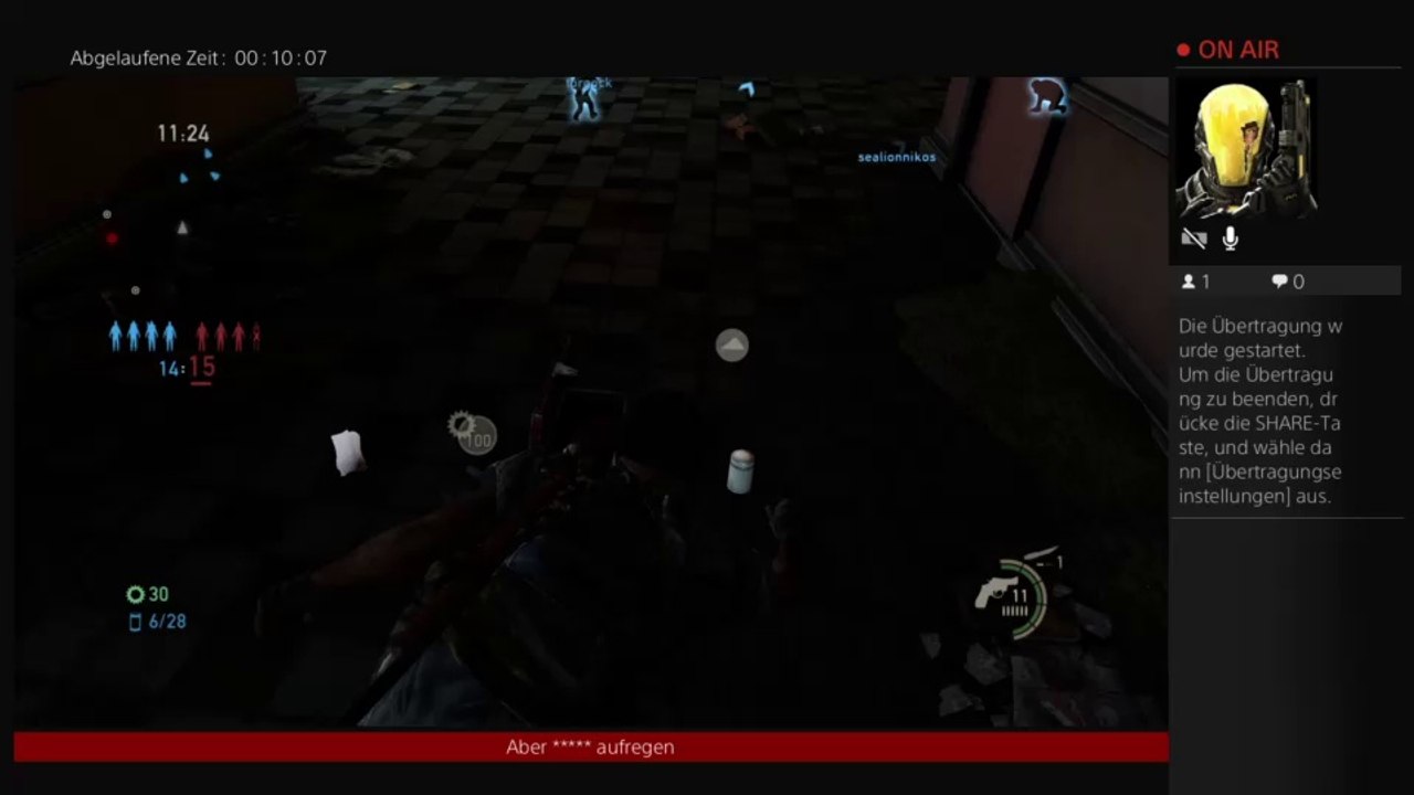 PS4-Live-Übertragung von Evil-Gangster973