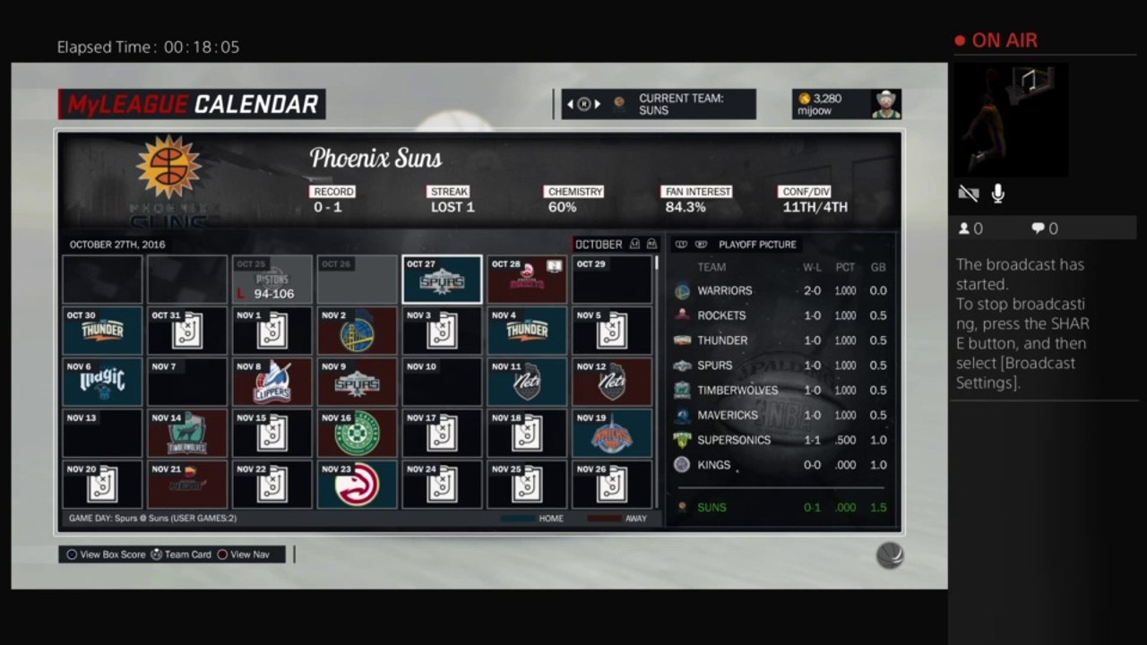 Nba2k17 myleague