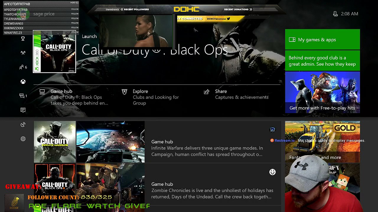 Worst IW Player Ever...Wanna Join? Mixed drinks and shots!