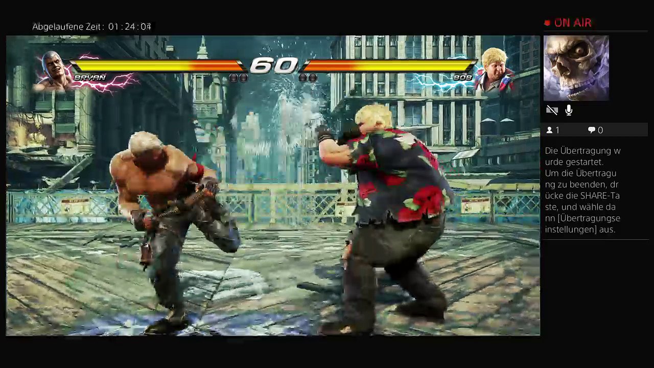 PS4-Live-Übertragung von Firefigtherzero