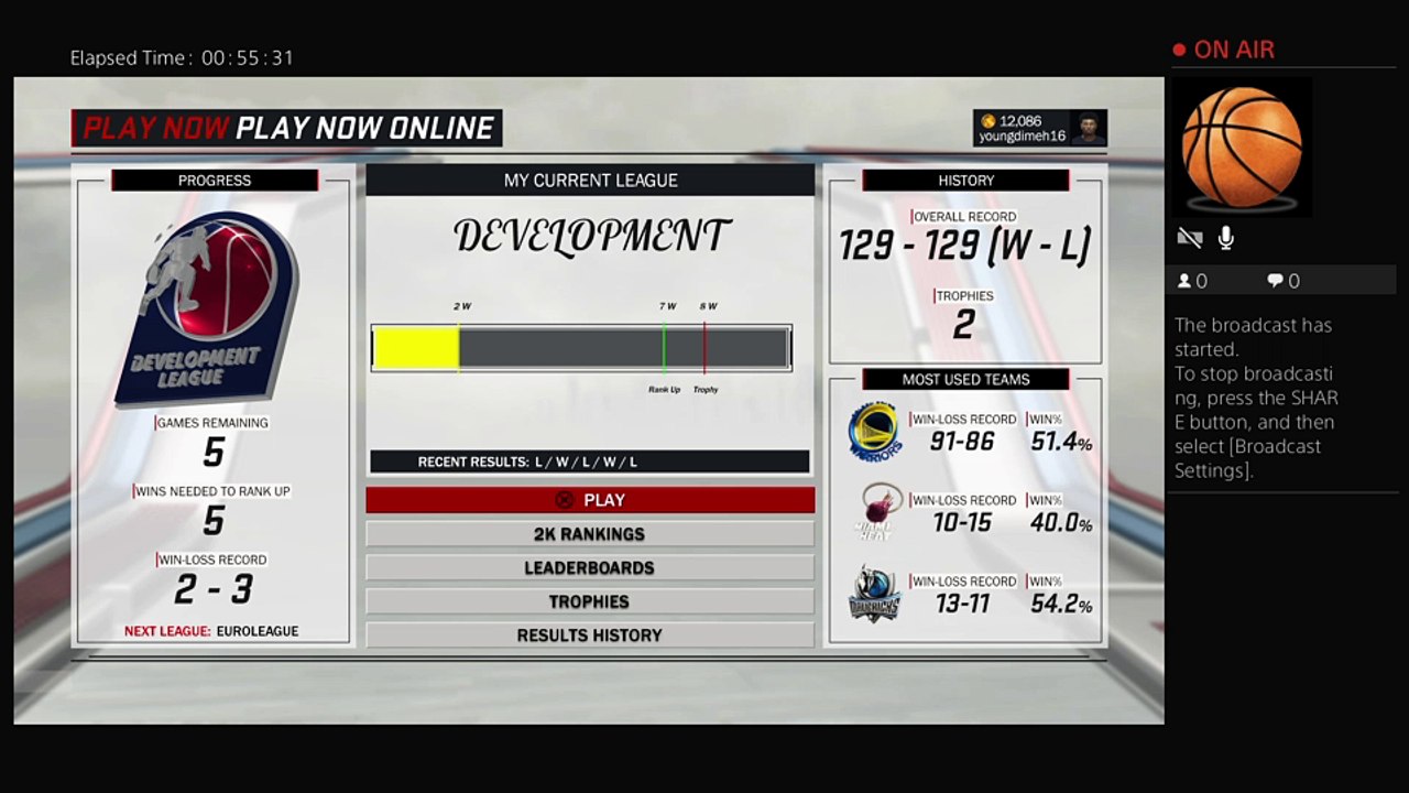 youngdimeh16's Live PS4 Broadcast