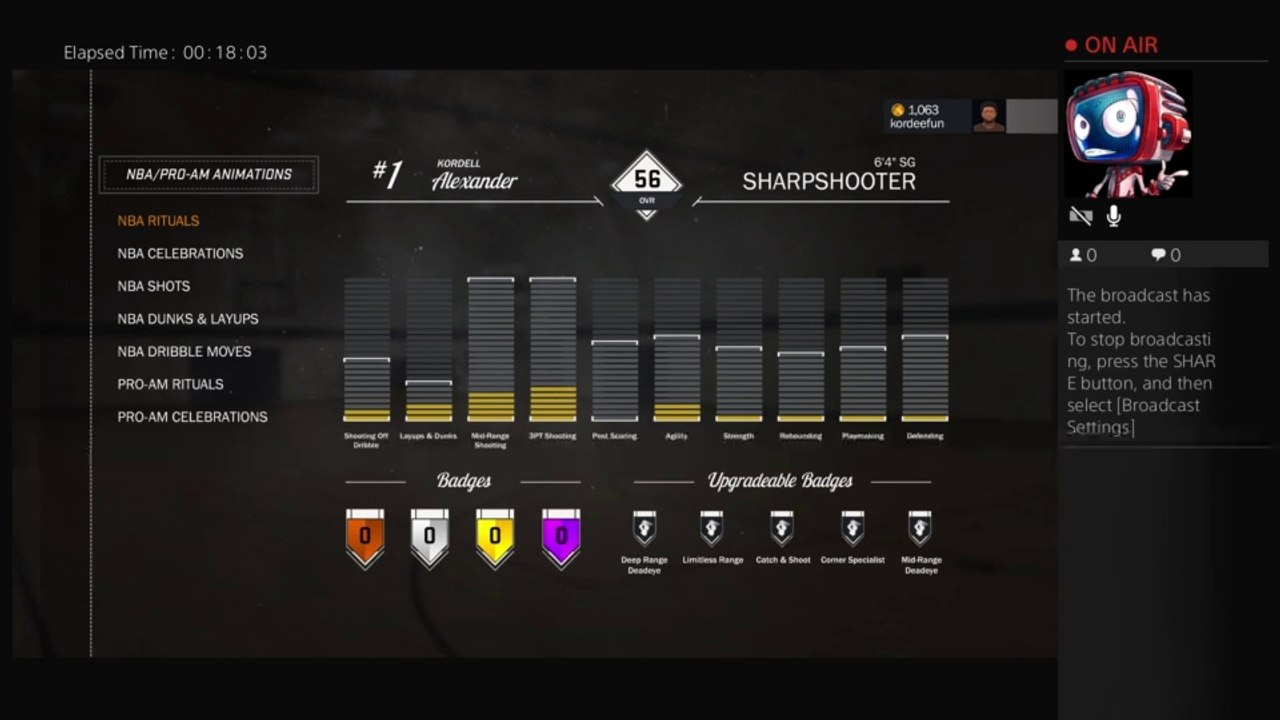 NBA 2k17 my career