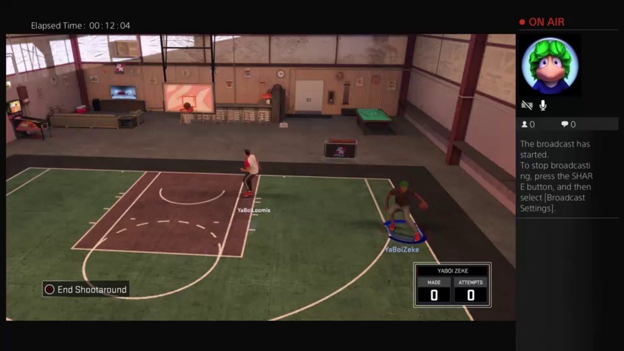 Going live trash talking NBA 2K17