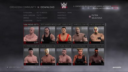 Come scaricare un wrestler creato dalla community (WWE 2K17)