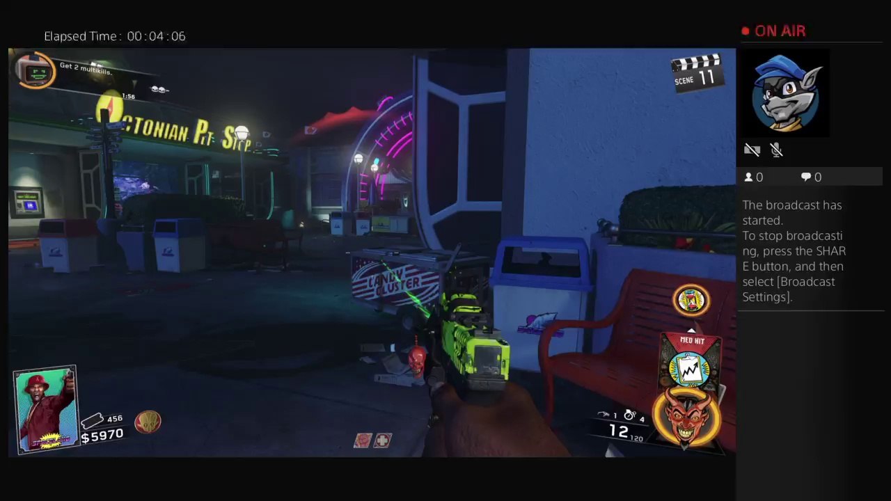 XHunter808X's Live PS4 Broadcast