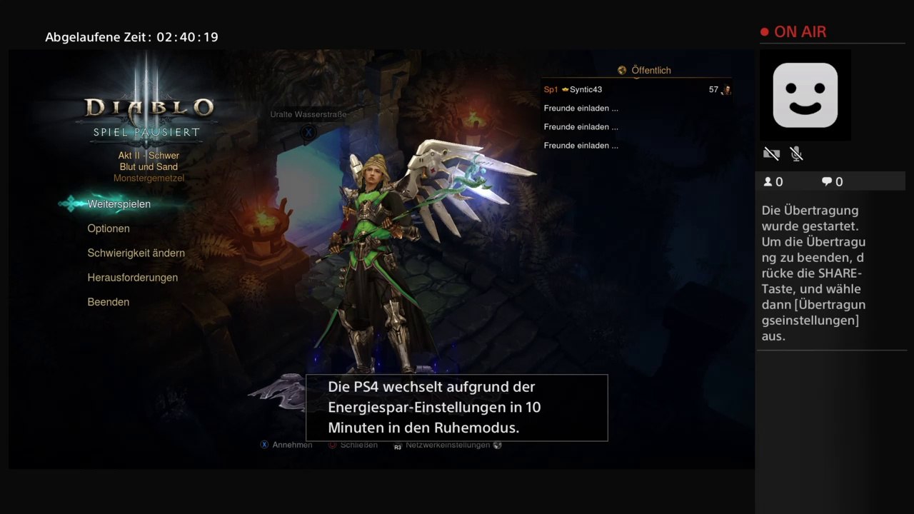 PS4-Live-Übertragung von IYakuI