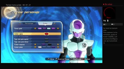 Dragon ball xenoverse 2 #1 (creando personaje)