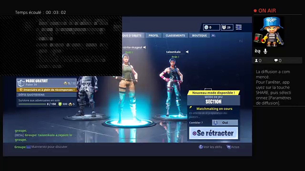 Diffusion PS4 en direct de la-strite-mageul