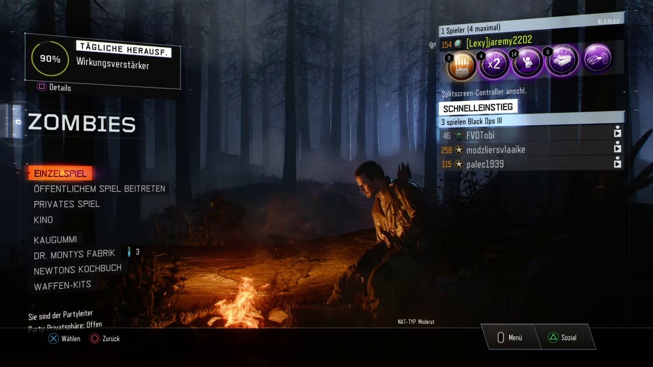 BLACK OPS 3 Zombies | Road to Prestigemeister Lvl. 200