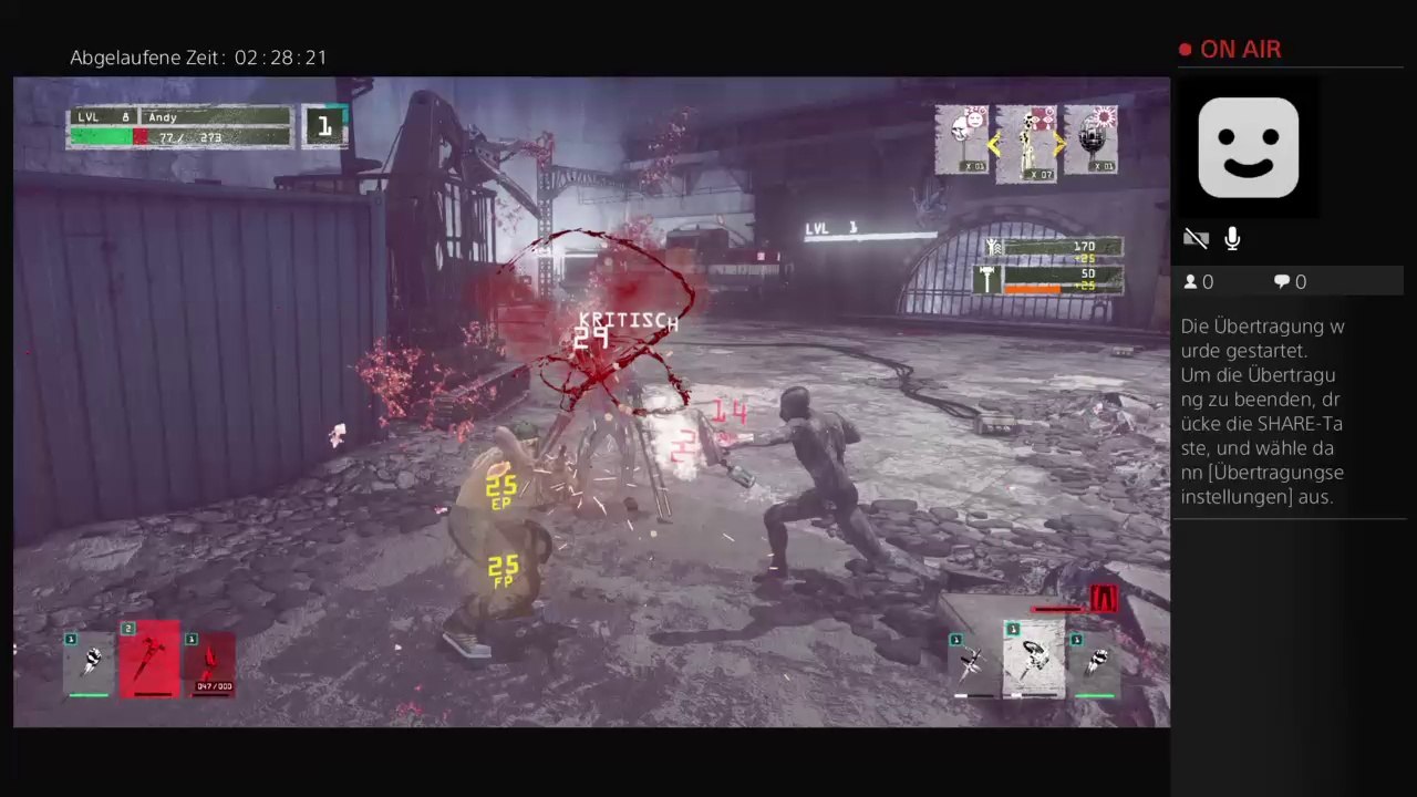 Ps4-live-Übertragung von roccosv15