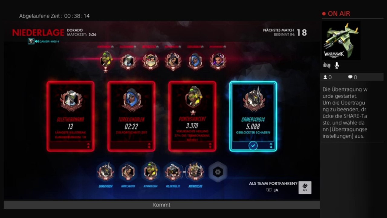 Overwatch live steam