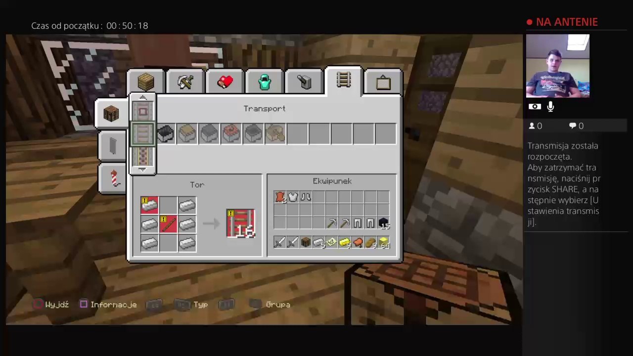 Luźne granie MINECRAFT