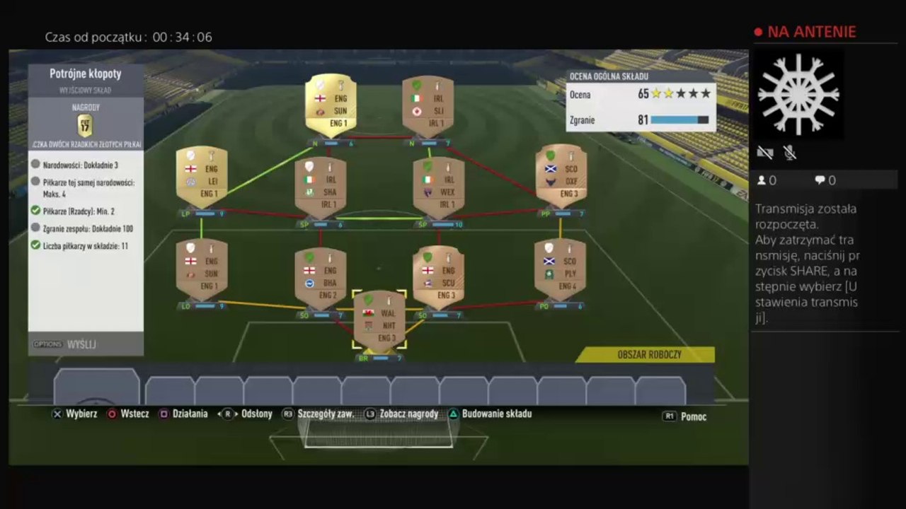 Transmisja na żywo z PS4 użytkownika kubafelus26