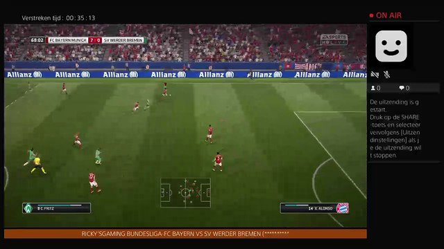 Live competition bundesliga day 1 fc bayern VS SV WERDER BREMEN