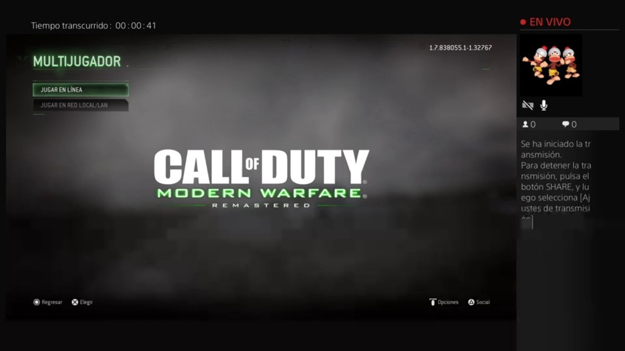 Transmisión de PS4 en vivo de jomar_marvel (black ops 3,infinity warfare y cod remastered