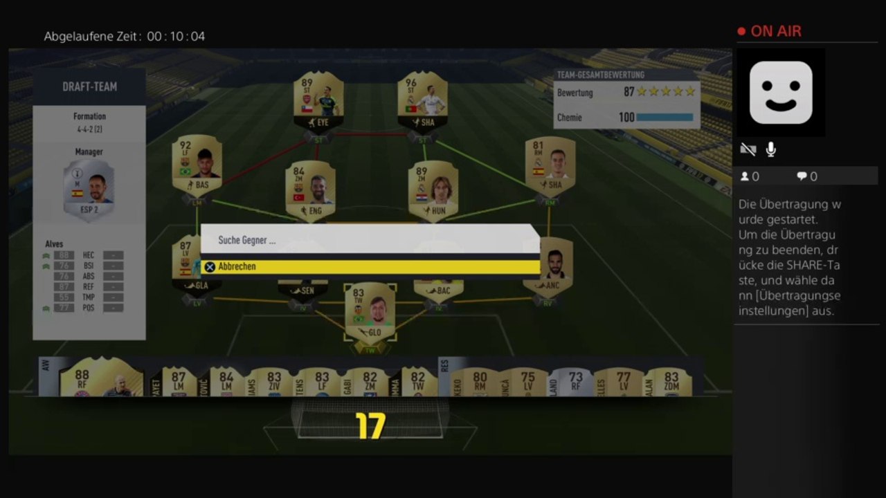 Ps4-live-Übertragung von xxgasse_