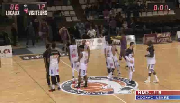 Live NM2 - J15 - Cognac Charente B.B. vs U.S.V. Ré Basket