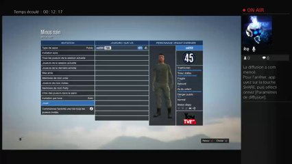 Custom et Cours! Gtav en ligne ps4